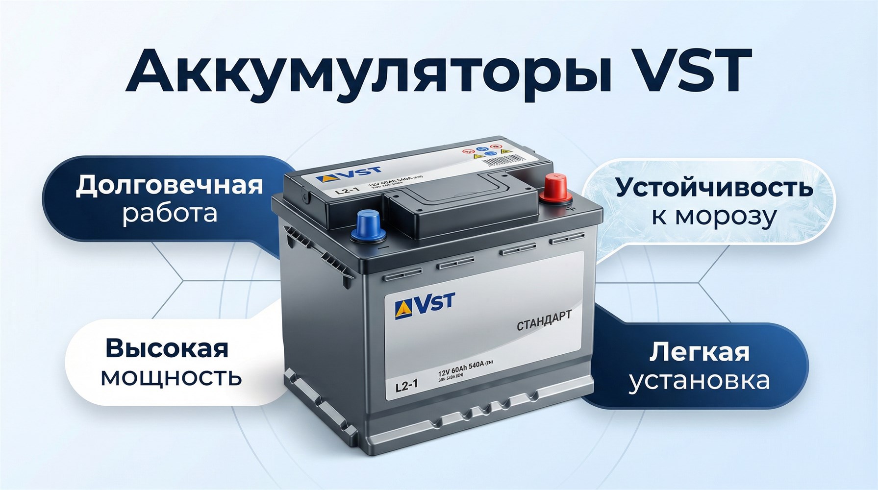 Аккумуляторы VST