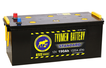 Tyumen Battery Standard 190 А/ч 1320 А о.п. - фото 5345