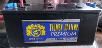 Tyumen Battery PREMIUM 230 А/ч 1520 А о.п. евро 6СТ-230 - фото 6621