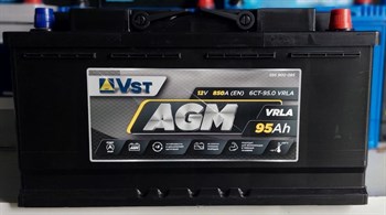 VST AGM 95 А/ч 850 А о.п. 595 900 085 - фото 6723