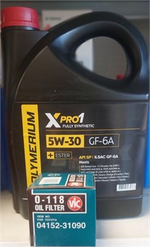 Масло POLYMERIUM XPRO1 5W-30 GF-6A, 4 л + масляный фильтр VIC O-118 2564 - фото 7312