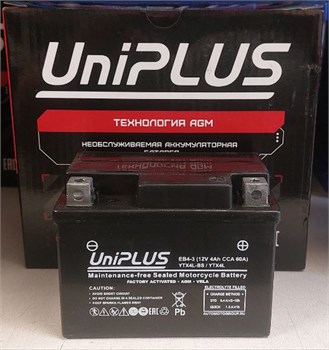 UniPLUS High Performance EB4-3 3 А/ч 50 А о.п. EB4-3 - фото 7473