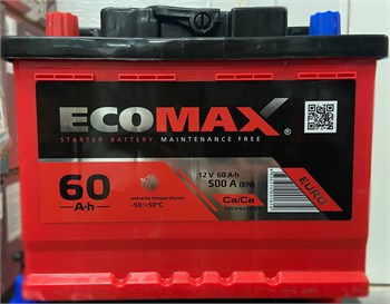 ECOMAX 60 А/ч 500 А п.п. 2608 - фото 7593
