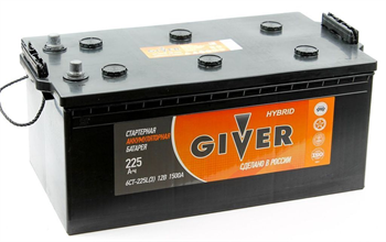 GIVER HYBRID 225 А/ч 1500 А евро. конус о.п. 225N(3)-CCЧ-СЧ-0 - фото 7645