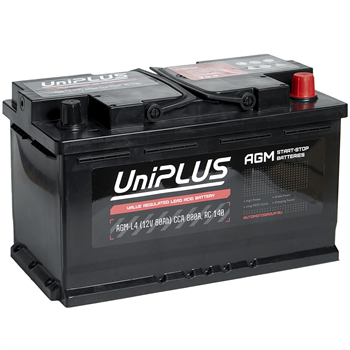 UniPLUS AGM 80 А/ч 800 А о.п. 2647