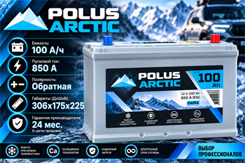 POLUS ARCTIC ASIA 100 А/ч 850 А о.п. PA100D31L