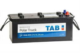 TAB Polar Truck 135 А/ч 850 А евро. конус о.п.