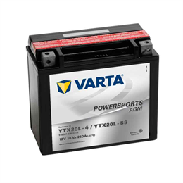 Varta YTX20L-BS Powersports AGM 18Ah 518 901 026/A514