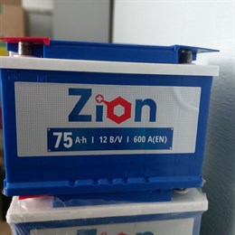 Zion 75 А/ч 600 А п.п.
