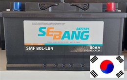 SEBANG SMF 80 А/ч 790 А о.п. низкий SMF 80L-LB4