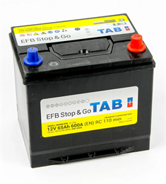 TAB EFB Stop & Go Asia 65 А/ч 600 А о.п. 56568 EFB