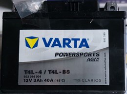 Varta Powersports AGM 3 А/ч 40 A о.п.