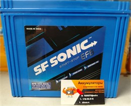 EXIDE SF SONIC EFB Asia 50 А/ч 520 A (55B24L) тонк.кл о.п. 55B24L