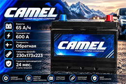 CAMEL Asia 65 А/ч 600 А о.п. 75D23LMF