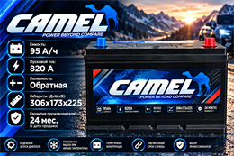 CAMEL Asia 95 А/ч 820 А о.п. 125D31L