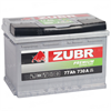 ZUBR Premium 77 А/ч 730 А о.п. низкий - фото 6475