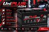 UniPLUS AGM 95 А/ч 850 А о.п. 2649
