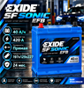 EXIDE SF SONIC EFB Asia 40 А/ч 420 A (42B20R) п.п. тонк. клеммы EFB-M42B20R